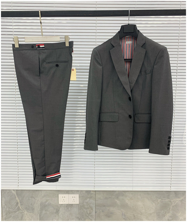 테일러백 / 톰브라운 울 수트 세트 (그레이)