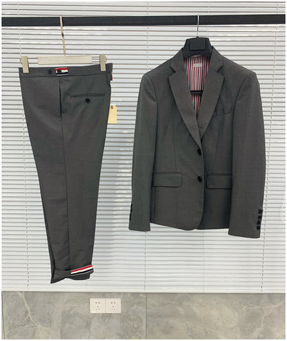 테일러백 / 톰브라운 울 수트 세트 (그레이)
