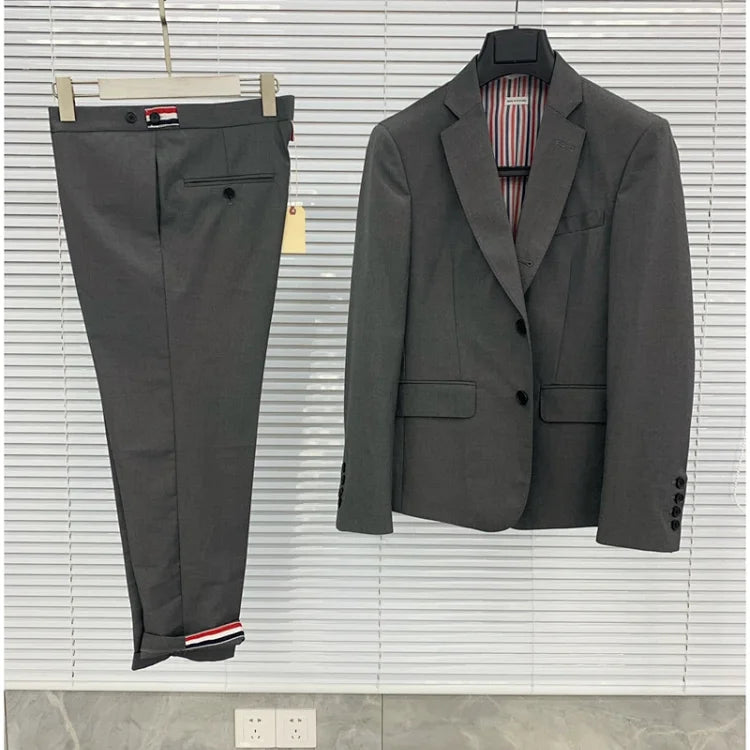 테일러백 / 톰브라운 울 수트 세트 (그레이)