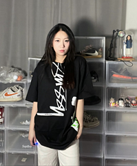 scn / 스투시 남성 여성 반팔 티셔츠