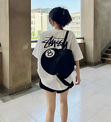 scn / 스투시 남성 여성 반팔 티셔츠