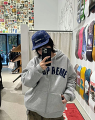 scn / 슈프림 남성 후드 자켓