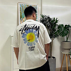 scn / 스투시 남성 여성 반팔 티셔츠