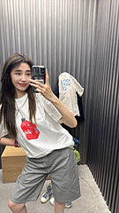 scn / 스투시 남성 여성 반팔 티셔츠