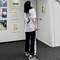 scn / 스투시 남성 여성 반팔 티셔츠