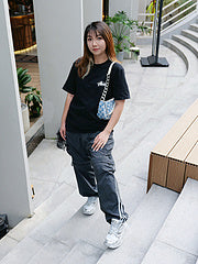 scn / 스투시 남성 여성 반팔 티셔츠