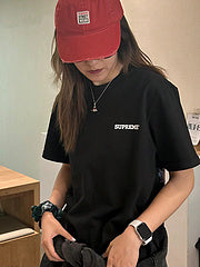 scn / 슈프림 남성 반팔 티셔츠