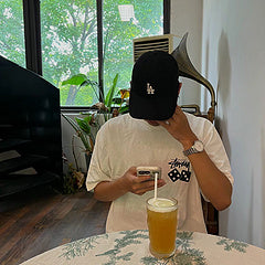 scn / 스투시 남성 여성 반팔 티셔츠