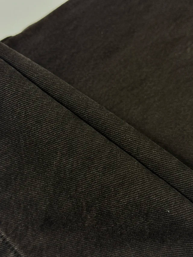 꼬부기 / 프라다 팬츠 , 24FW다크브라운워싱하이스트레이트