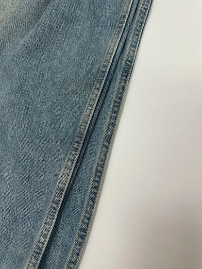 꼬부기 / 아크네 청바지 , 23M/핸드메이드그래피/배기핏 구제페인팅배기데님팬츠