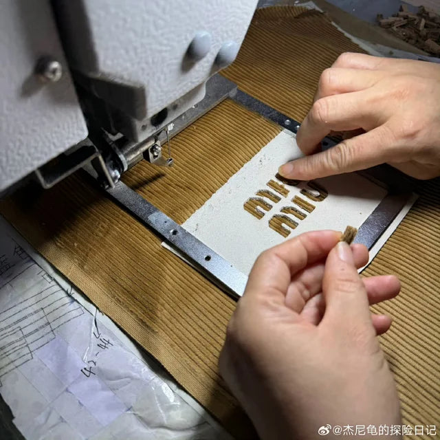 꼬부기 / 미우미우 코듀로이 블루종 자켓 발리