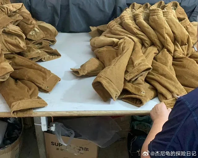 꼬부기 / 미우미우 코듀로이 블루종 자켓 발리