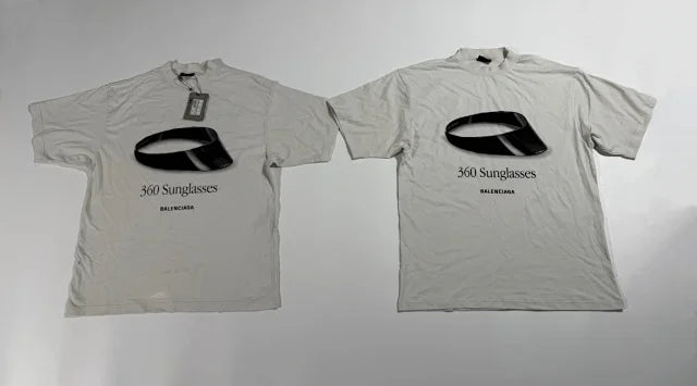 꼬부기 / 발렌시아가 반팔티 , 25ss360도선글라스반팔/실크스크린+디지털프린트겹치기공법