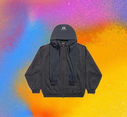 꼬부기 / 발렌시아가(BALENCIAGA) Incognito 후드 집업