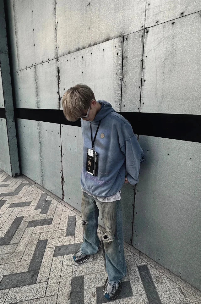 꼬부기 / 발렌시아가 후드티 ,  파리 문 오버사이즈 후드