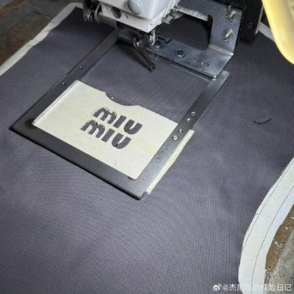 꼬부기 / 미우미우 가먼트 다이 개버딘 후드집업