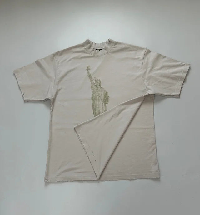 꼬부기 / 발렌시아가 자유의여신상 반팔티