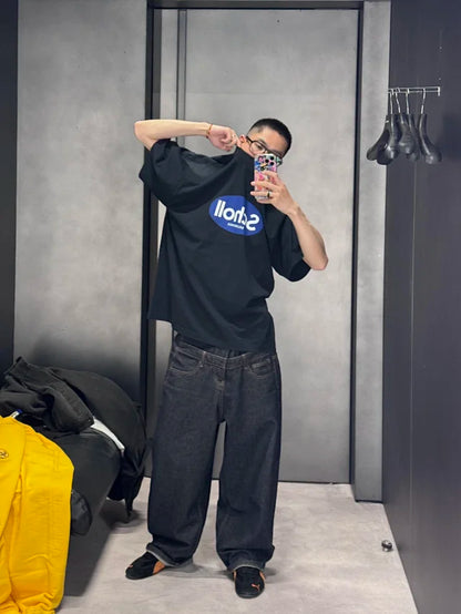 꼬부기 / 발렌시아가 남성 반팔 티셔츠