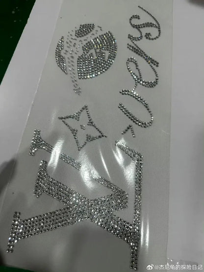 꼬부기 / 루이비통 야구점퍼 , 루이비통 자수 나일론 베이스볼 블루종 블랙
