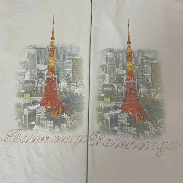 꼬부기 / 발렌시아가 재팬 긴자 리미티드 도쿄 타워 반팔