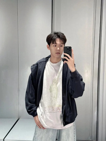 꼬부기 / 발렌시아가 자유의여신상 반팔티