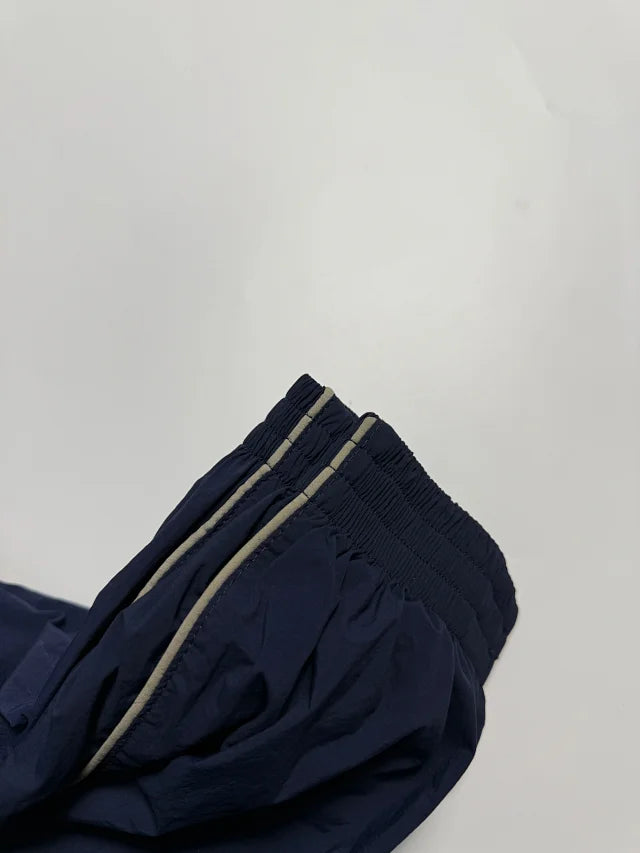 꼬부기 / 발렌시아가 자켓 , 24Winter네이비패치교복점퍼외/워싱주름근리나일론