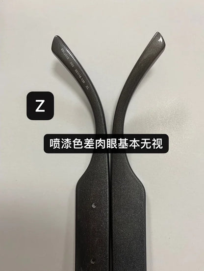 블랙하트 / 발렌시아가 선글라스 , 파리 22쇼 라지X팬더 선글라스 다크그레이 블랙 투톤