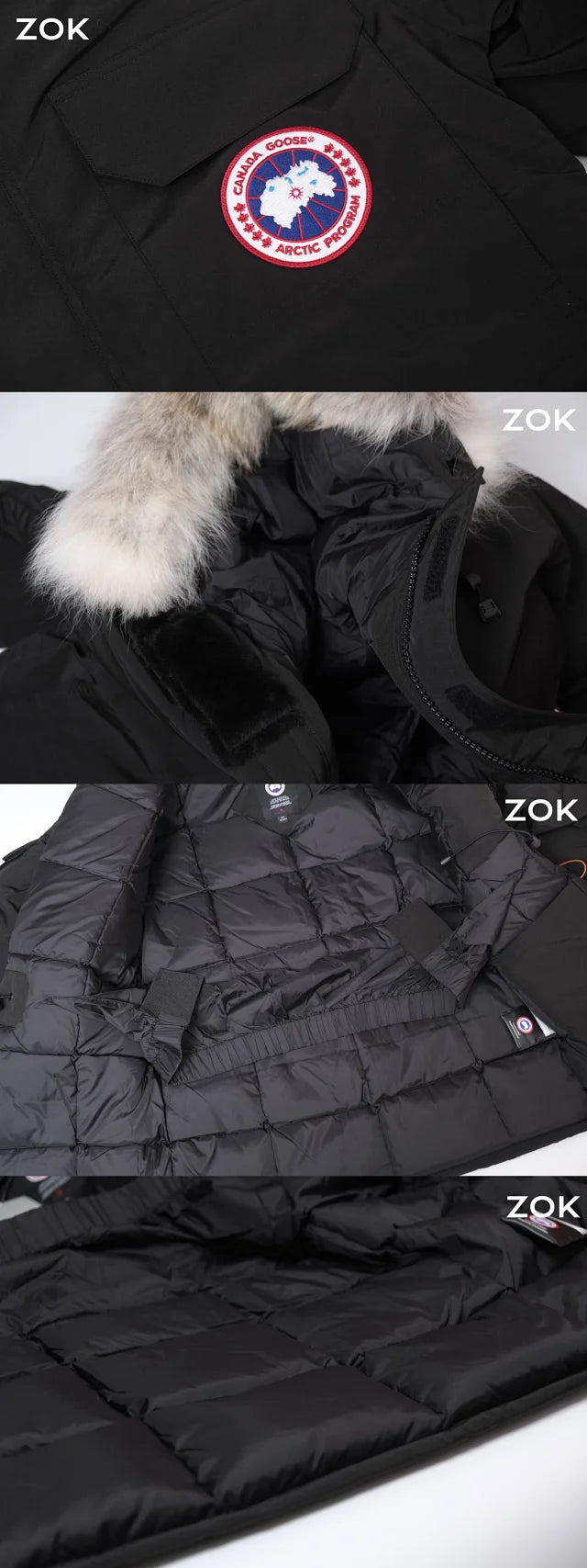 zok/ 캐나다구스 남성 여성 패딩