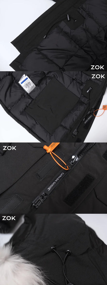 zok/ 캐나다구스 남성 여성 패딩