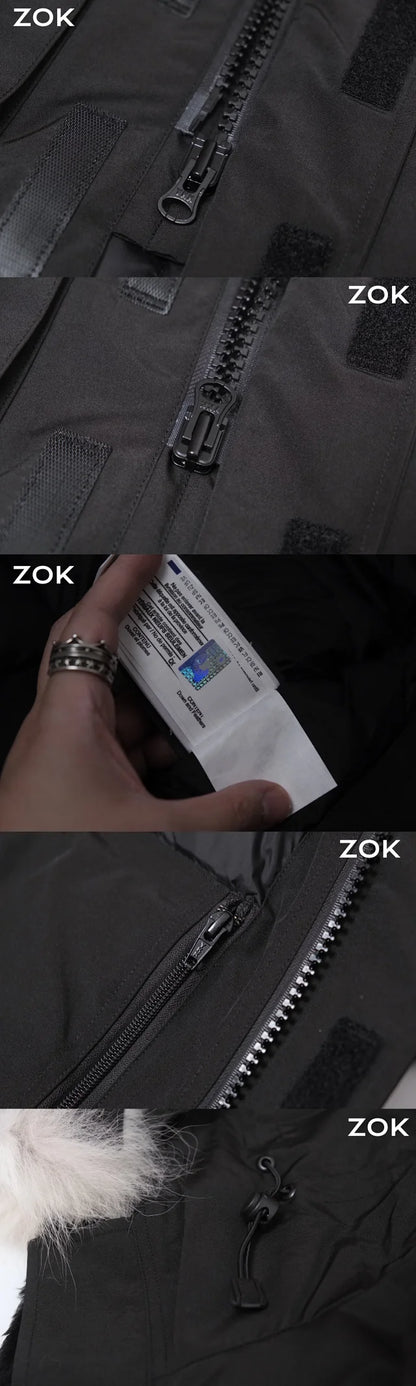 zok/ 캐나다구스 남성 여성 패딩