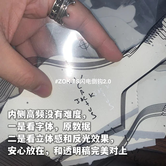 ZOK  / 나이키 트래비스 스캇 프라그먼트 조던 1 로우 DM7866-140
