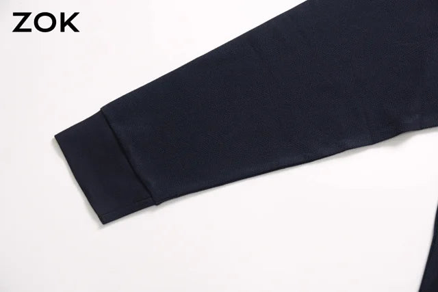 zok/미우미우 남성 여성 긴팔 폴로 셔츠