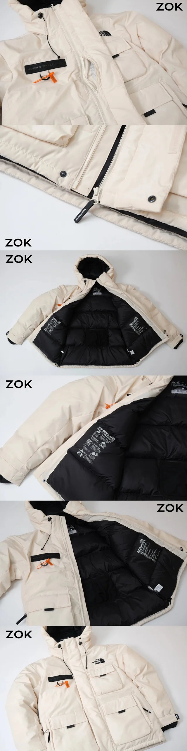 zok/노스페이스 남성 다운 자켓