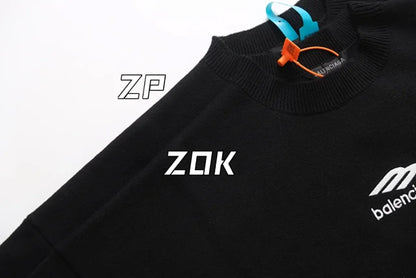 zok/발렌시아가 남성 니트