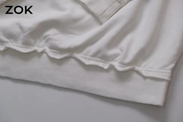 zok/미우미우 남성 화이트 POLO 맨투맨