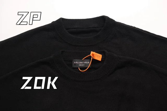 zok/발렌시아가 남성 니트