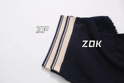 ZOK / 구찌 카라티 , 네이비 SS24 폴로티셔츠