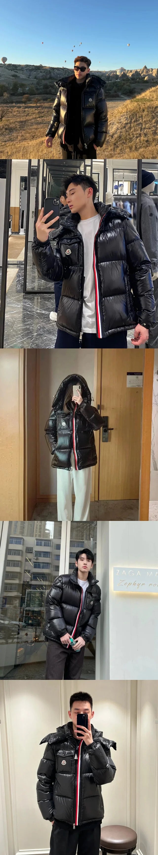 zok/몽*레어 남성 패딩