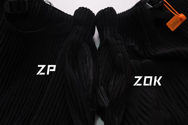ZOK / 이세이미야케 옴므플리세 쇼츠 . 미야케 히사히 HPSS23JF174 퓨어컬러 플리츠 반바지