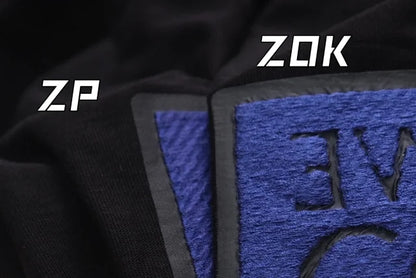 ZOK / 로에베 반팔티 ,  가슴 자수 반팔