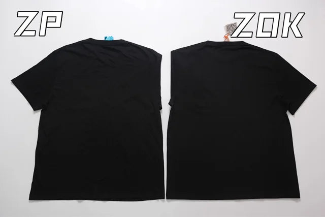 ZOK / 로에베 반팔티 ,  가슴 자수 반팔