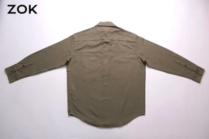 zok/아미 남성 하트 자수 셔츠