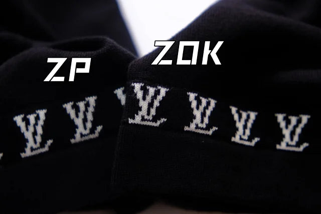 ZOK / 루이비통 반팔티 ,  v니트소매 로고 반팔