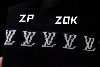 ZOK / 루이비통 반팔티 ,  v니트소매 로고 반팔