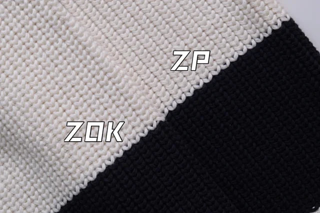 zok/셀린느 남성 스트라이프 알파벳 스웨터