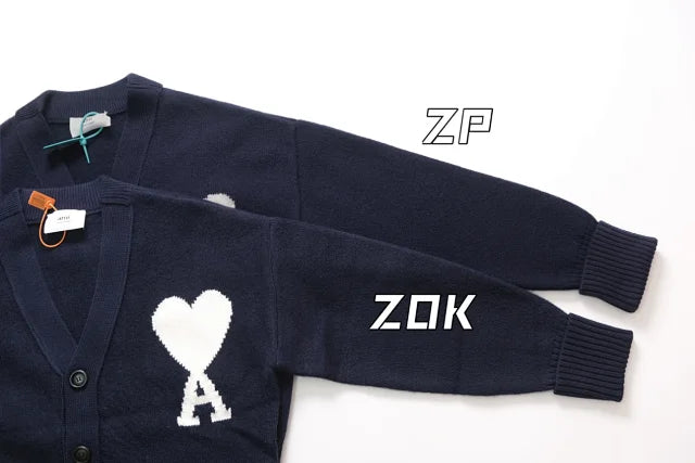 zok/아미리 남성 V넥 니트 가디건