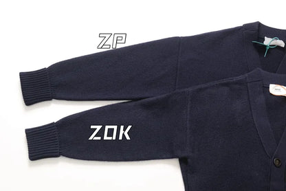 zok/아미리 남성 V넥 니트 가디건