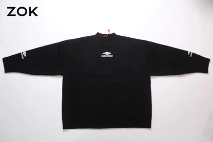 zok/ 발렌시아가 남성 니트 스키 스웨터