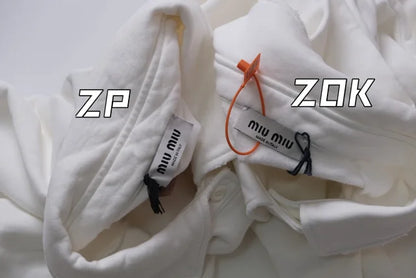 zok/미우미우 남성 화이트 POLO 맨투맨