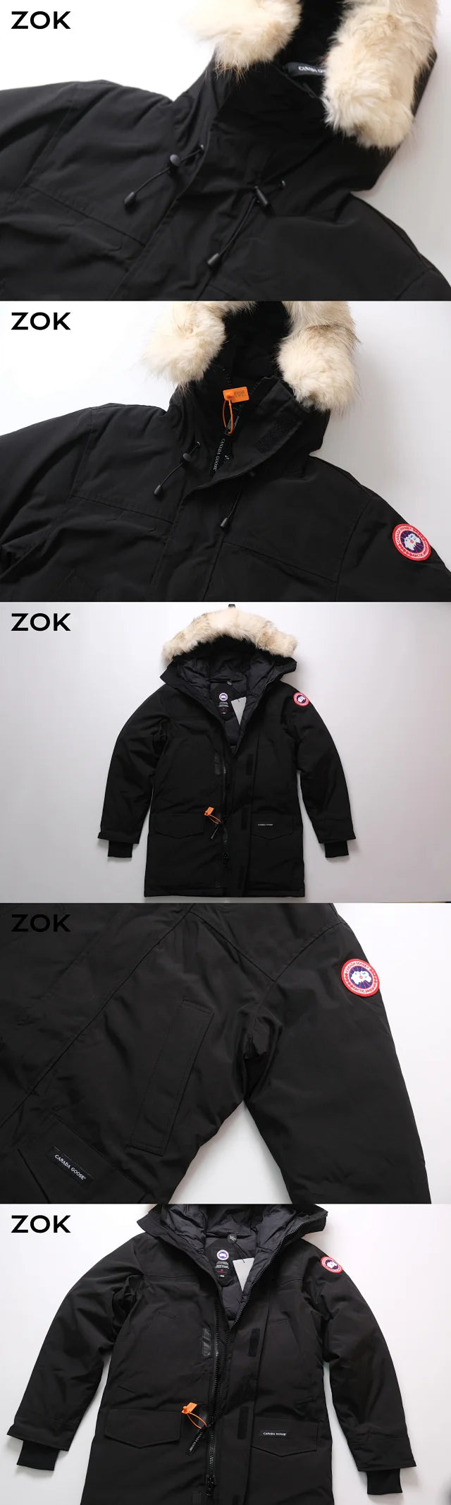 zok/캐나다구스 남성 파이크 다운 자켓